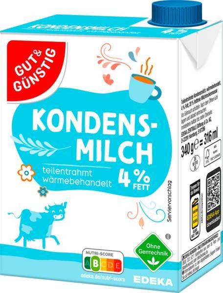 Kondensmilch 4% 340g | CaterPoint.de