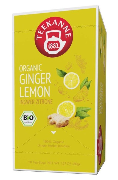 Teekanne Gastro Organic Bio Ingwer Zitrone 20er | CaterPoint.de