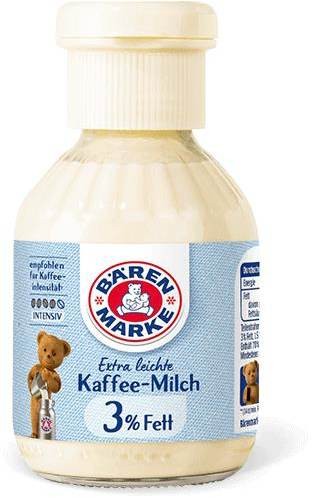 Bärenmarke Extra leichte Kaffee-Milch 3% Fett