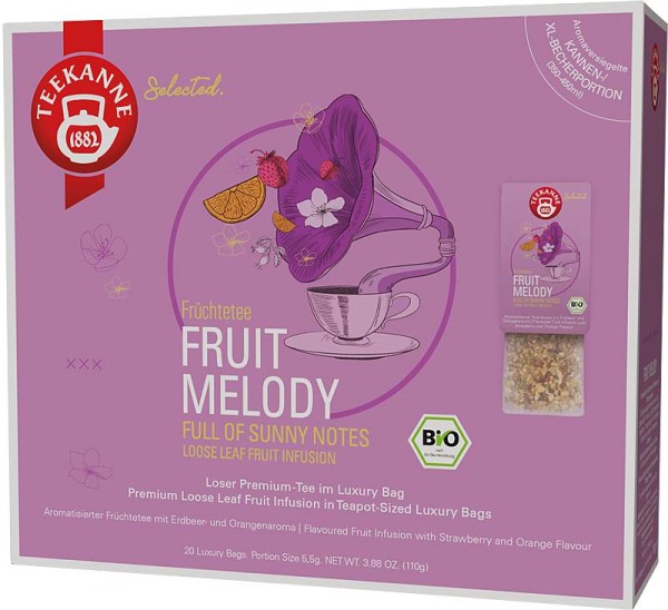 Teekanne Bio Luxury Bag Fruit Melody | CaterPoint.de