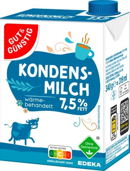 Kondensmilch 7,5% 340g | CaterPoint.de