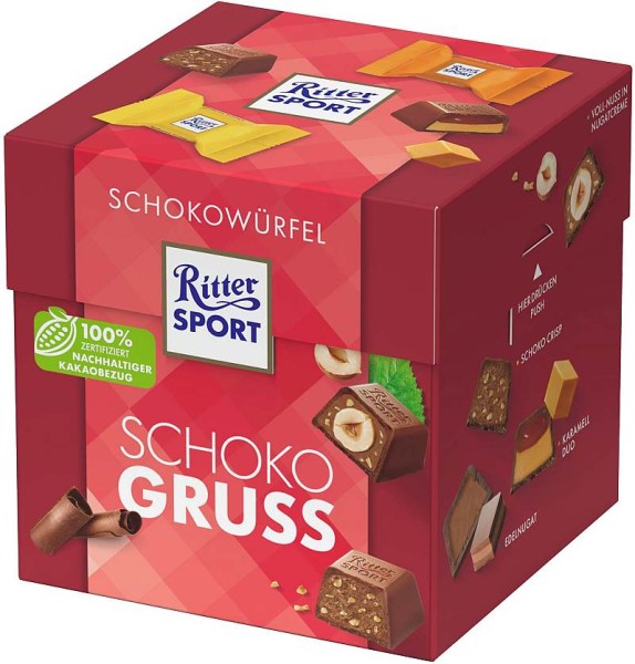 Ritter Sport Schokowürfel 176g | CaterPoint.de