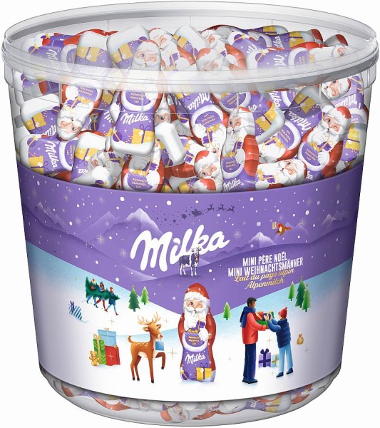 Milka Mini Weihnachtsmänner | CaterPoint.de